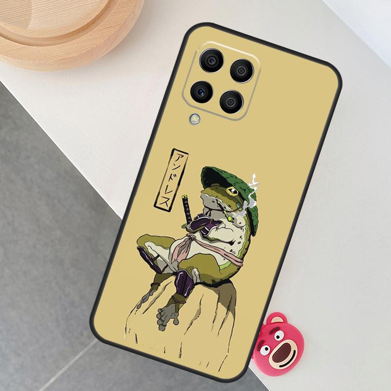 Cute Cartoon Frog Case For Samsung Galaxy M14 M34 M54 M33 M21 M31 M16 M36 M56 M53 M13 M12 M32 M52 M15 M55 M35