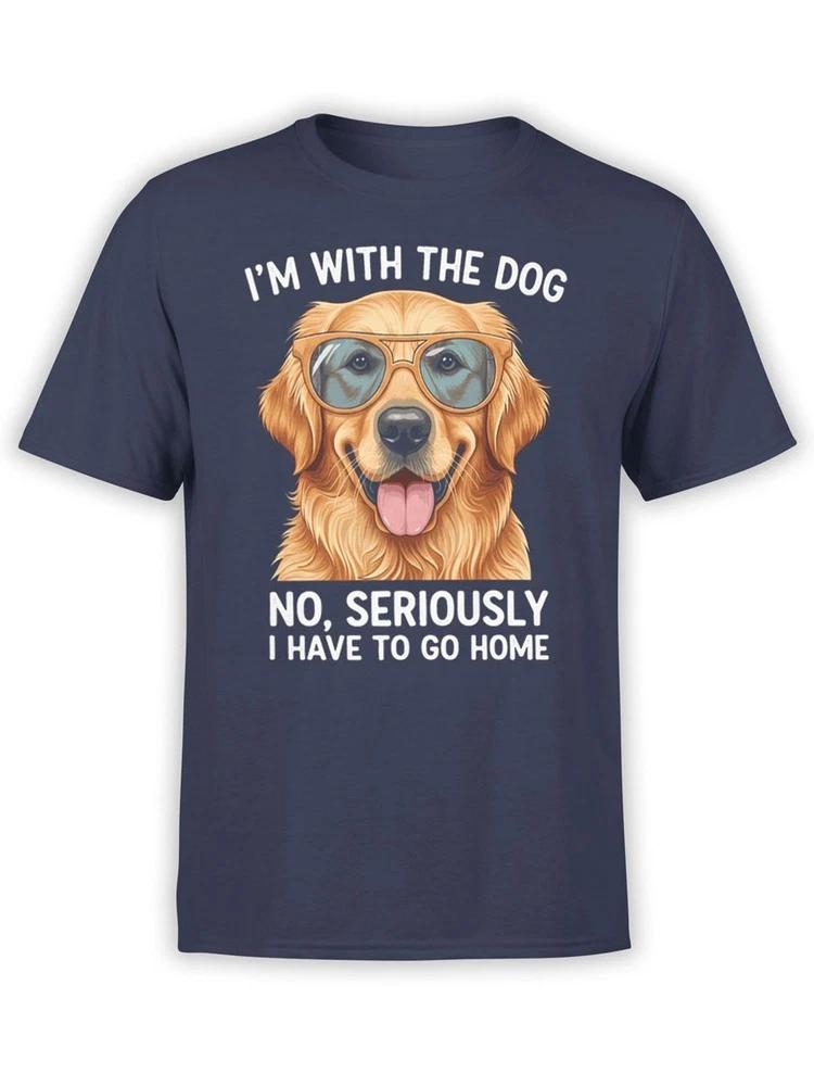 Dog Excuse Tshirt Funny Golden Retriever Tee Unisex S