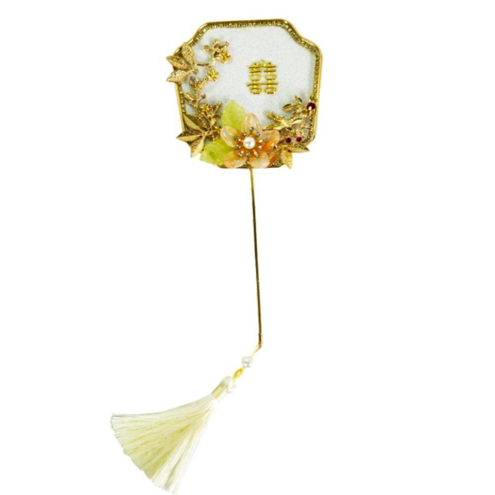 with Pendant Bridal Group Fan Tassels Chinese Silk Fan Mini Chinese Fan  Chinese Wedding