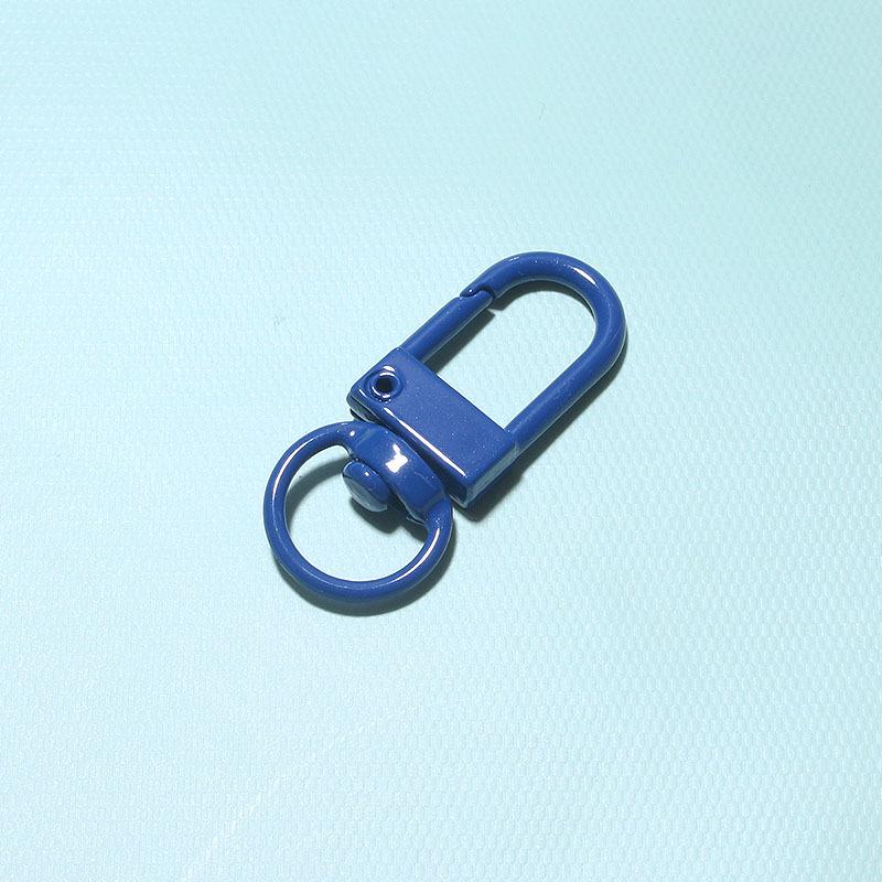 Handmade U-Shaped Painted Door Buckle Keychain Spray Paint DIY Accessory Pendant