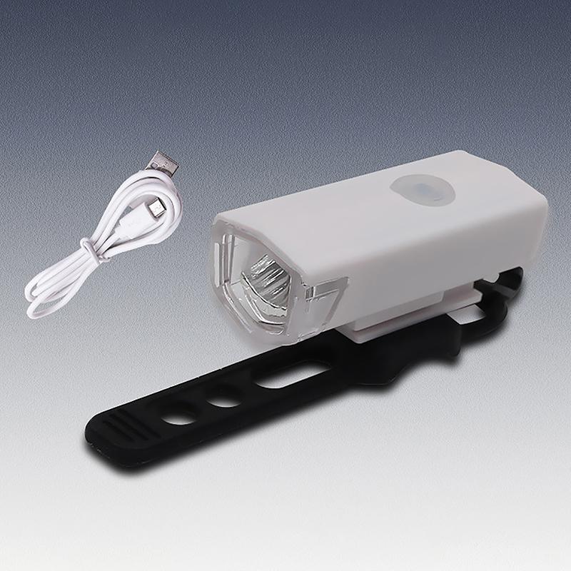 Bike Bicycle Light Usb Led Rechargeable Set Mountain Cycle Front Back Headlight Lamp Flashlight Cycling Safety Warning Light