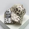 Baseball Tail Cross Criss Print Leopard Bronzing Women New Brand Latest Fresh Caps Peaked Hats Mesh Breathable Sunshade Versatile Trucker Fashion