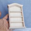 1:12 Dollhouse Japanese-Style Arc Top Bookcase Wall Cabinet Retro Mini Furniture Model