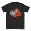Punch Monkey T Shirt for Unisex Cotton Funny TShirts O Neck  Tees Short Sleeve Clothes Summer