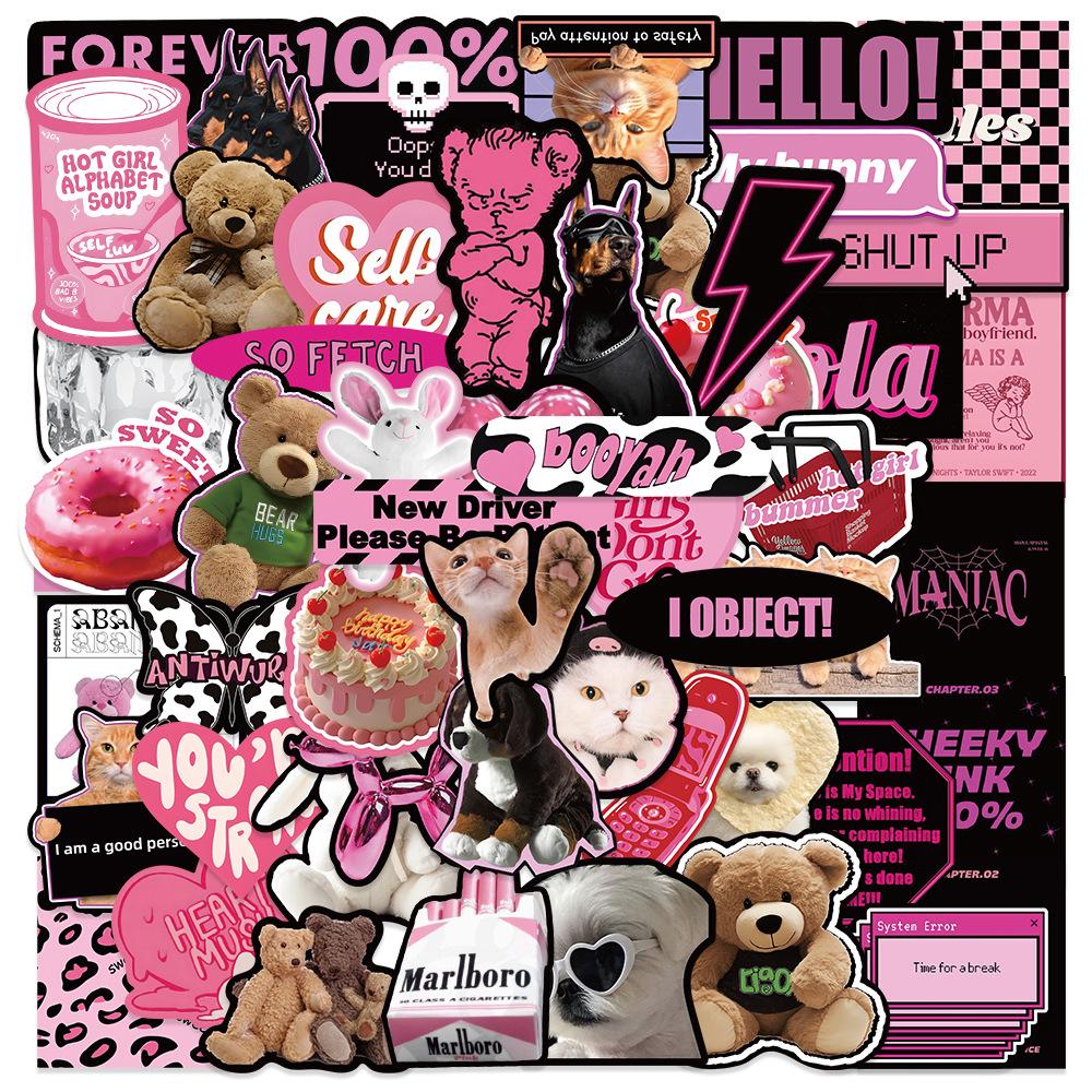 

373 Милі Мультяшні Водонепроникні Наліпки для Телефонів, Шоломів, iPad та Журналів