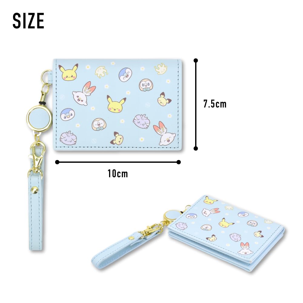 Marimo Craft Poké Piece Pokémon Carteira de Passaporte Dobrável Folheto L10 x A7,2cm PKP-046