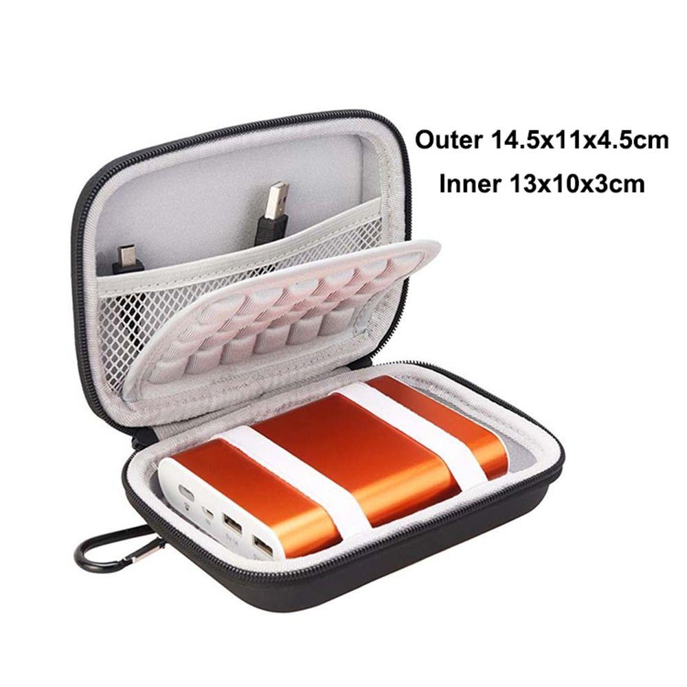 Durable EVA 2.5inch Hard Drive Case Shockproof Small Portable Storage Box Hard Shell Protective Storage Case Digital Accessories