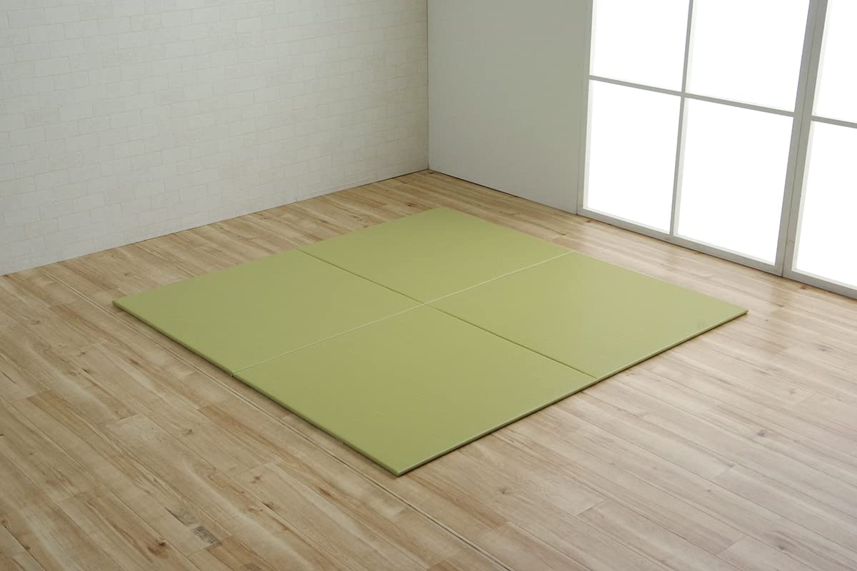 

Система татами Ikehiko Tatami Unit Отделка татами Single 70 x Зеленый Сделано в Японии Без обода Простой в уходе Простой Удобное хранение Простой Приблизительно. 70см/шт.