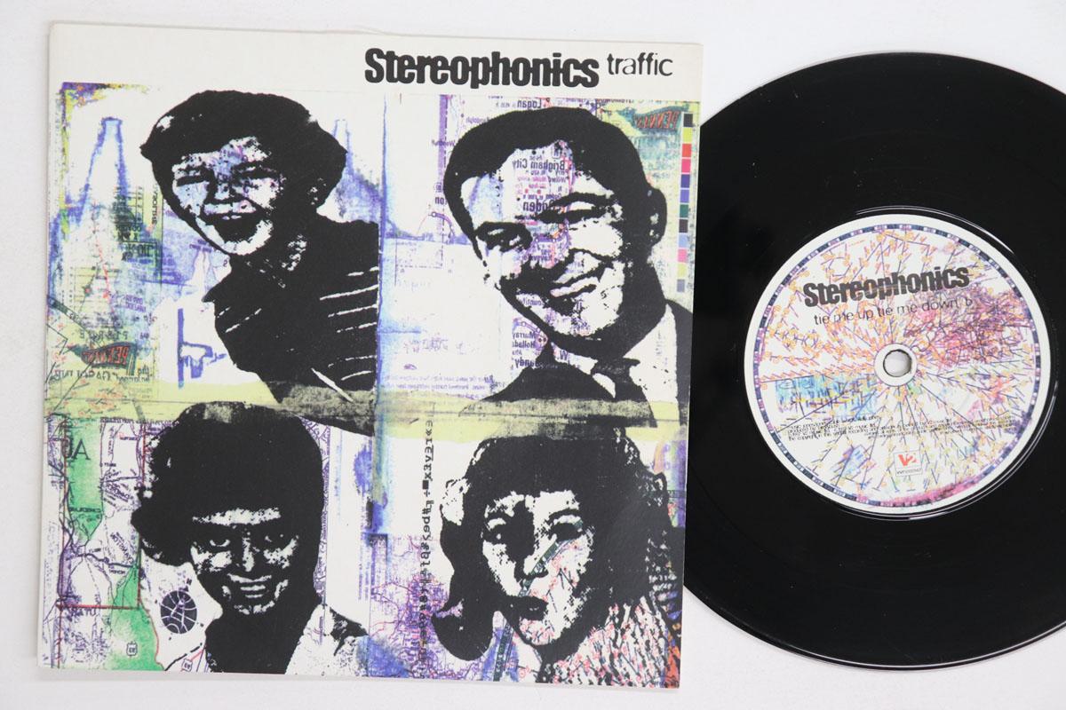 7-дюймовая пластинка STEREOPHONICS  Traffic  Tie Me Up Tie Me Down VVR5000947 V2 Records 1997 Европа Рок Б/у