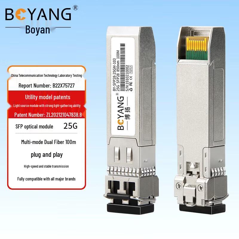 BOYANG 25G-SR SFP28 Optical Transceiver Module