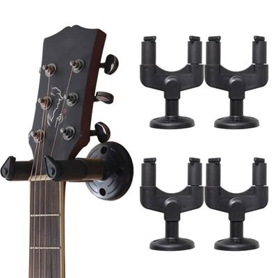 1/2/3/4 Stück Gitarren-Wandhalterung Haken Robuster Metall-Gitarrenhalter Bass Ukulele Akustik Klassik E-Gitarre