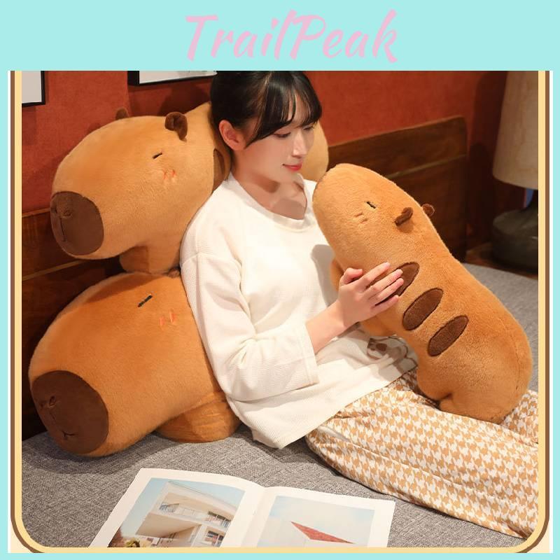 Adorable Capybara Plush Pillow For Cozy Bedroom Cuddling Soft Animal Toy Gift