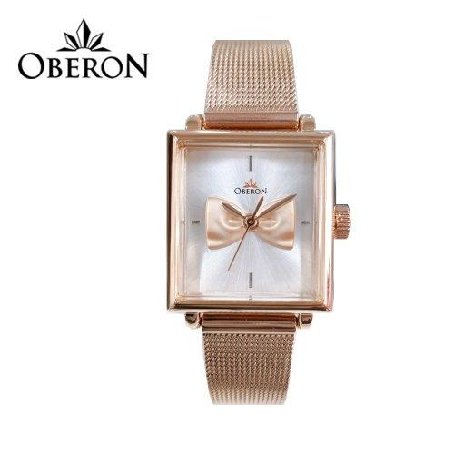 [OBERON] OBERON Women s Fashion Band Watch OB-603 RGWT none