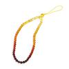 Jingde Jewelry Gradient Amber Beeswax Beaded Phone and ID Wrist Lanyard