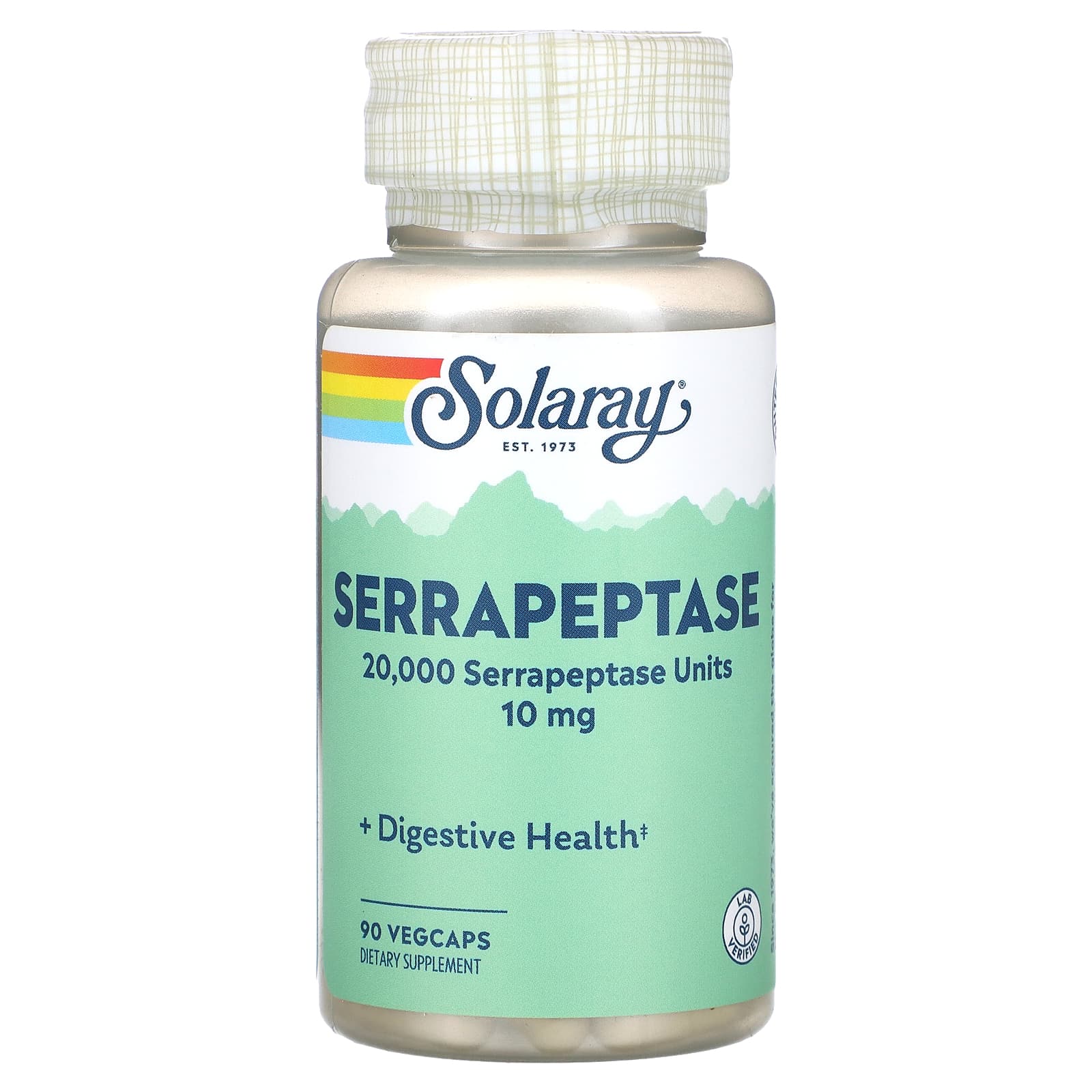 

Serrapeptase, 10Mg, 90 Veggie Caps