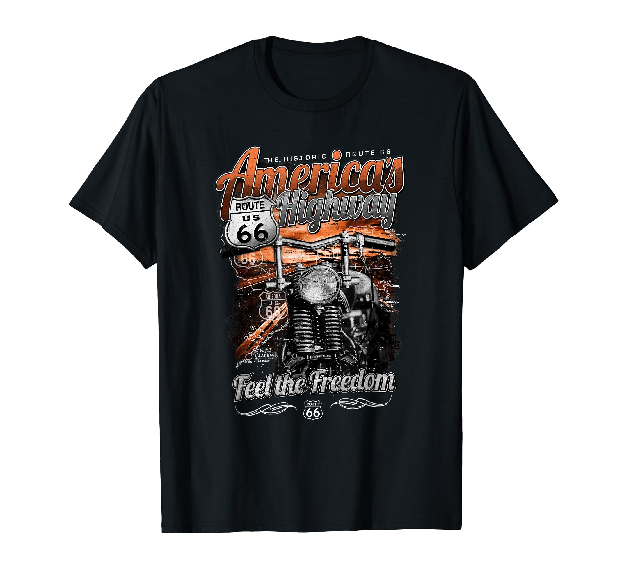 

Route 66 America s Highway T-Shirt