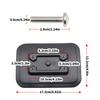 Inflatable Boats Fishing Rod Holder Fixed Base Kayaks Stand Pad Fish Finders Mount for Outdoor Sports Surfing Canoes