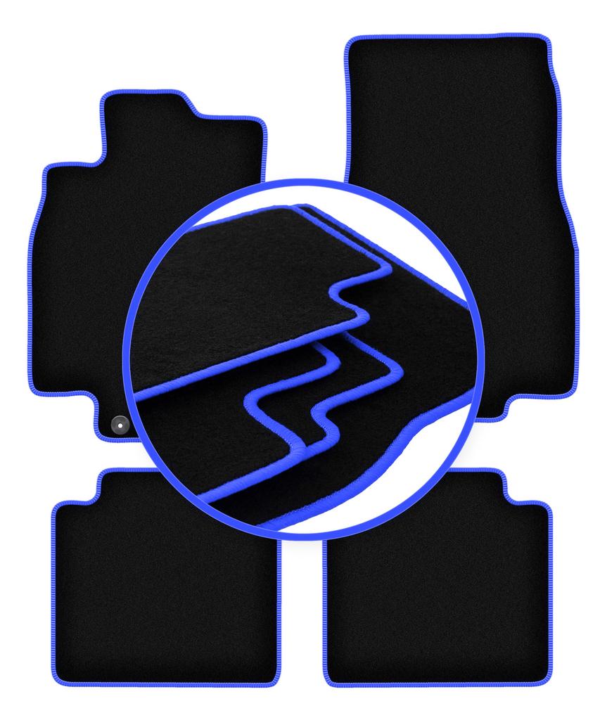 CARLUX-BLUE Automatten für: Mercedes B-Klasse W245 Schrägheck (2005-2011)