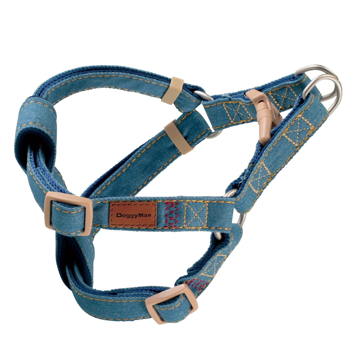 

Doggyman Dogging Tailor Шлейка для собак M Джинсовый стиль Синий (Упряжь для собак) синий