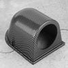 52mm 2in Carbon Fiber Style Single Hole Dash Gauge Pod Meter Mount Holder Cup Car Refitting