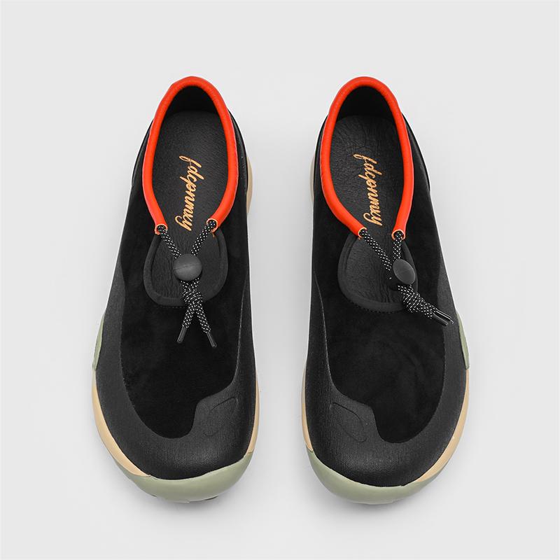 Travel Men's Casual Shoes Breathable Slip on Male Casual Sneakers Anti-slip Hiking Flats Outdoor Walking Shoes Treking Footwear