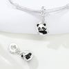 Copper Sleeping Panda Animal Beads Original Pendants Bracelet Charm Jewelry Party Diy Trendy Gifts