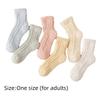 1/4 Pairs Winter Coral Velvet Socks Warm Floor Socks Soft Cotton Socks  Sleep Socks
