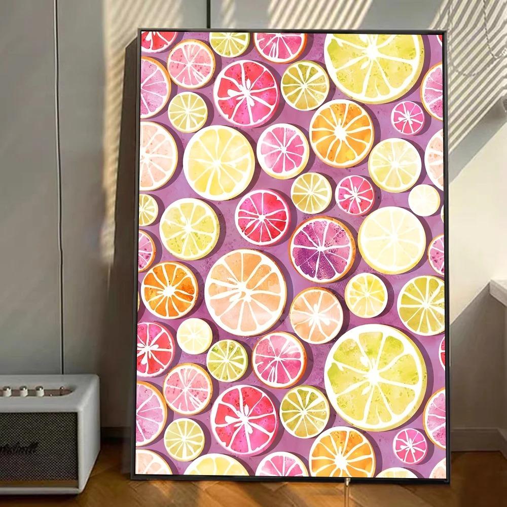 

Lemon Market Print Poster Хорошее качество Prints And Posters Vintage Room Home Bar Cafe Decor Aesthetic Art Canvas Paintings 21cm×30cm NoFrame