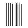 Tent Poles Tarp Set of 16mm 156cm Effective Camping / Poles, Steel, 2, Diameter, Length, Separable, Lightweight, Compact,