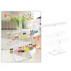 Multi Level Acrylic Jewelry Stand Earrings Accessories Holder Display Shelf for Necklaces Bracelets Jewellery Holder