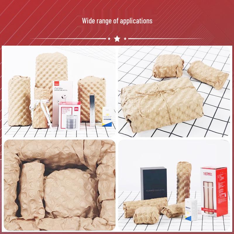 Degradable Polka Dot Cushioning Bubble Wrap Roll for Shock-Absorbing Packaging