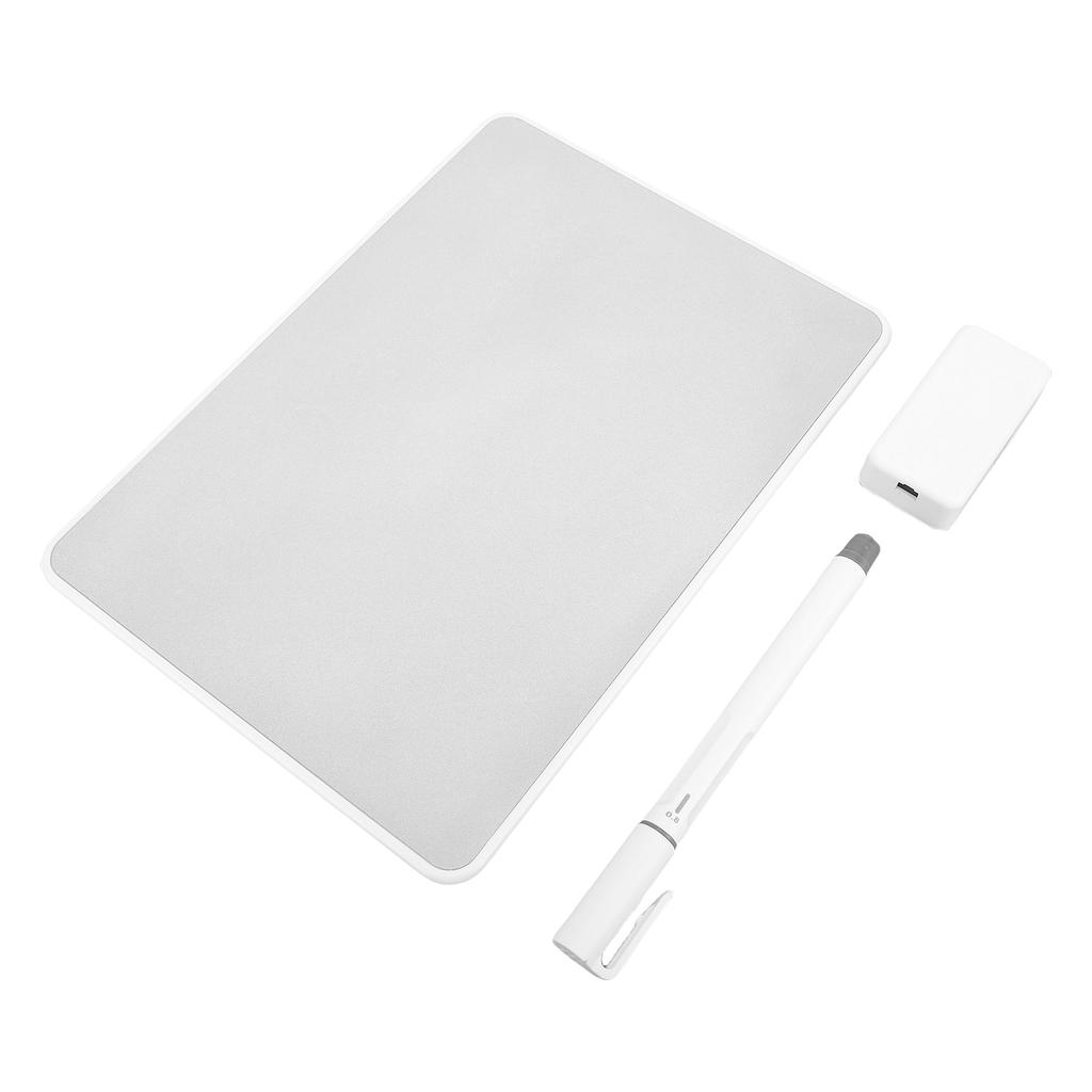 Magnetic Writing Board A5 Erasable Reusable Magnetic Drawing Board with 0.8mm Pen Tip for Kitchen Home School Office