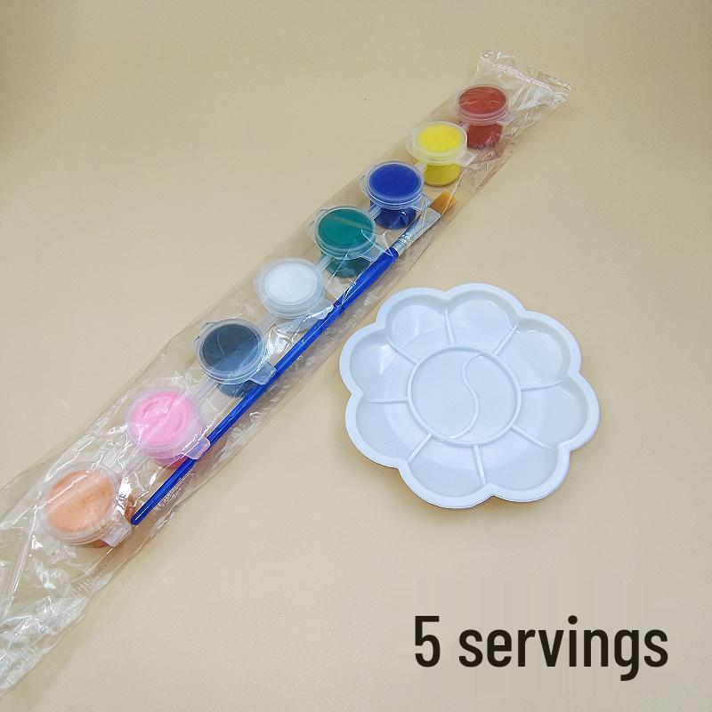 12-Color Acrylic Paint Set for DIY Graffiti and Doll Painting