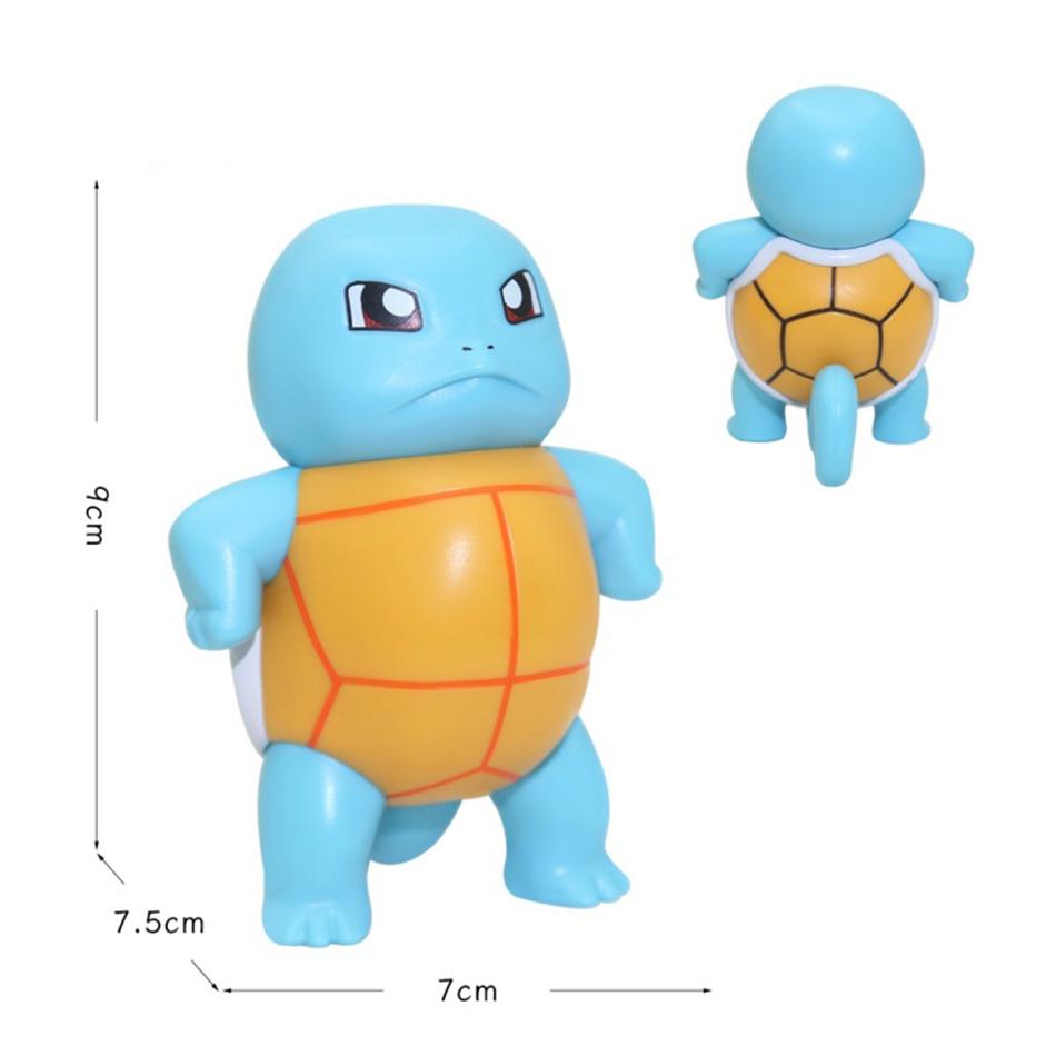 Pokemon Psyduck Figure Anime Peripheral Cute Duck Handmade Model Desktop Decoration Car Ornament Collect Toy Doll Gift PVC Kid Friendly Entertaining