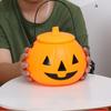 Halloween Party Props Plastic Pumpkin Bucket Decorate Halloween Decoration