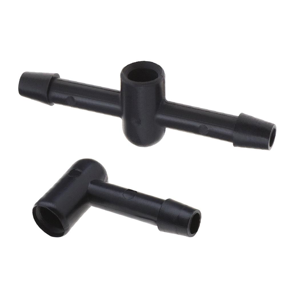 2pcs Windscreen Washer Connector Hose Jet For Ford For Foucs For Mondeo For C-Max Connector T-Piece Tube Pipe Splitter Connector