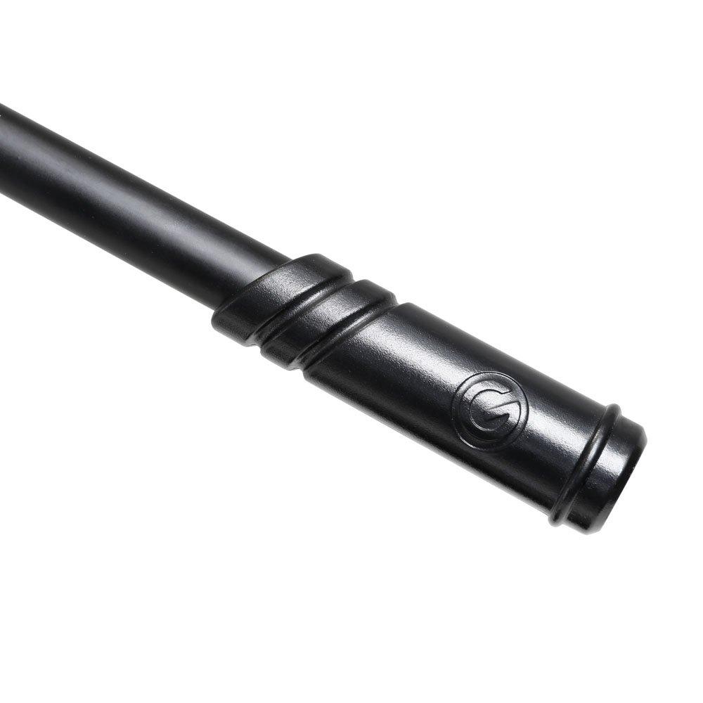 Gravity Microphone Stand, Short Boom, Two-Stage Boom, Round Base, Black, GMS2222B