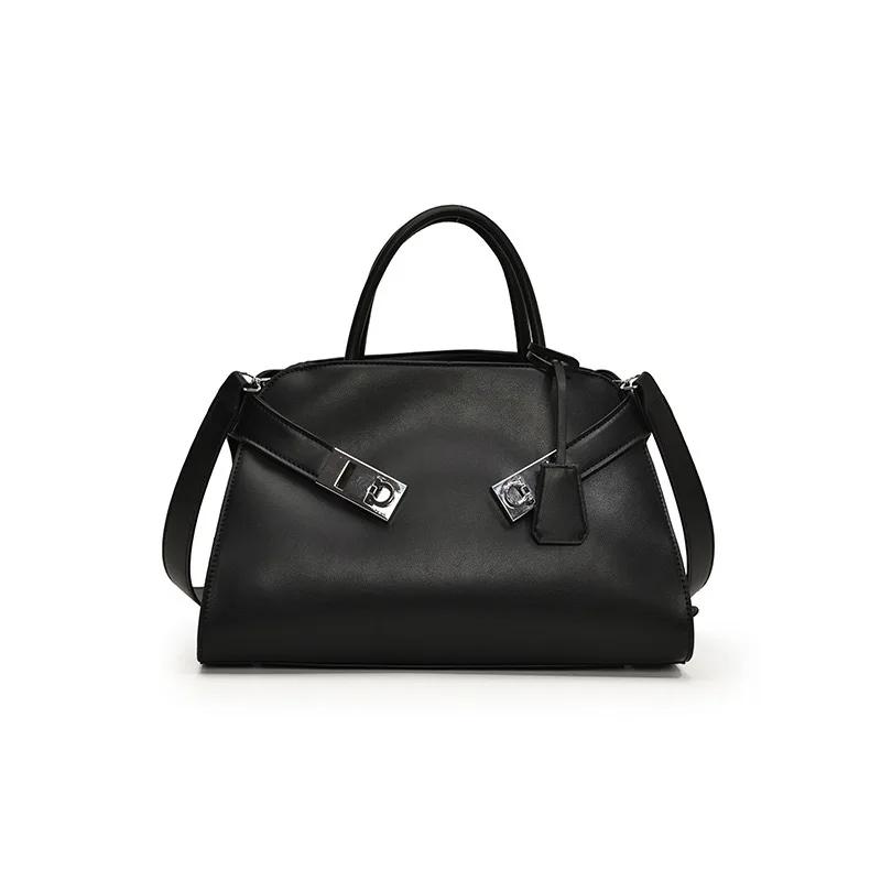 

Высококачественные осенние и зимние сумки, новая большая вместительная простая сумка через плечо, модная сумка через плечо