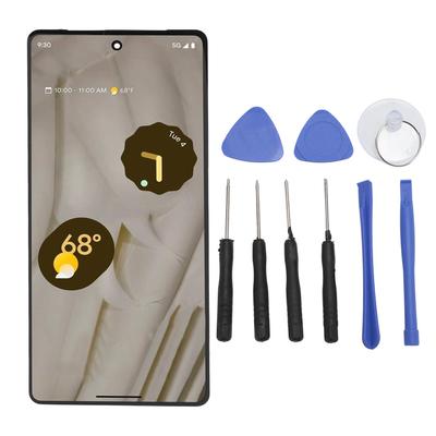 Screen Replacement 6.3 Inch 2400 X 1080px Phone Touch Screen Assembly with Repair Tools for Pixel 7