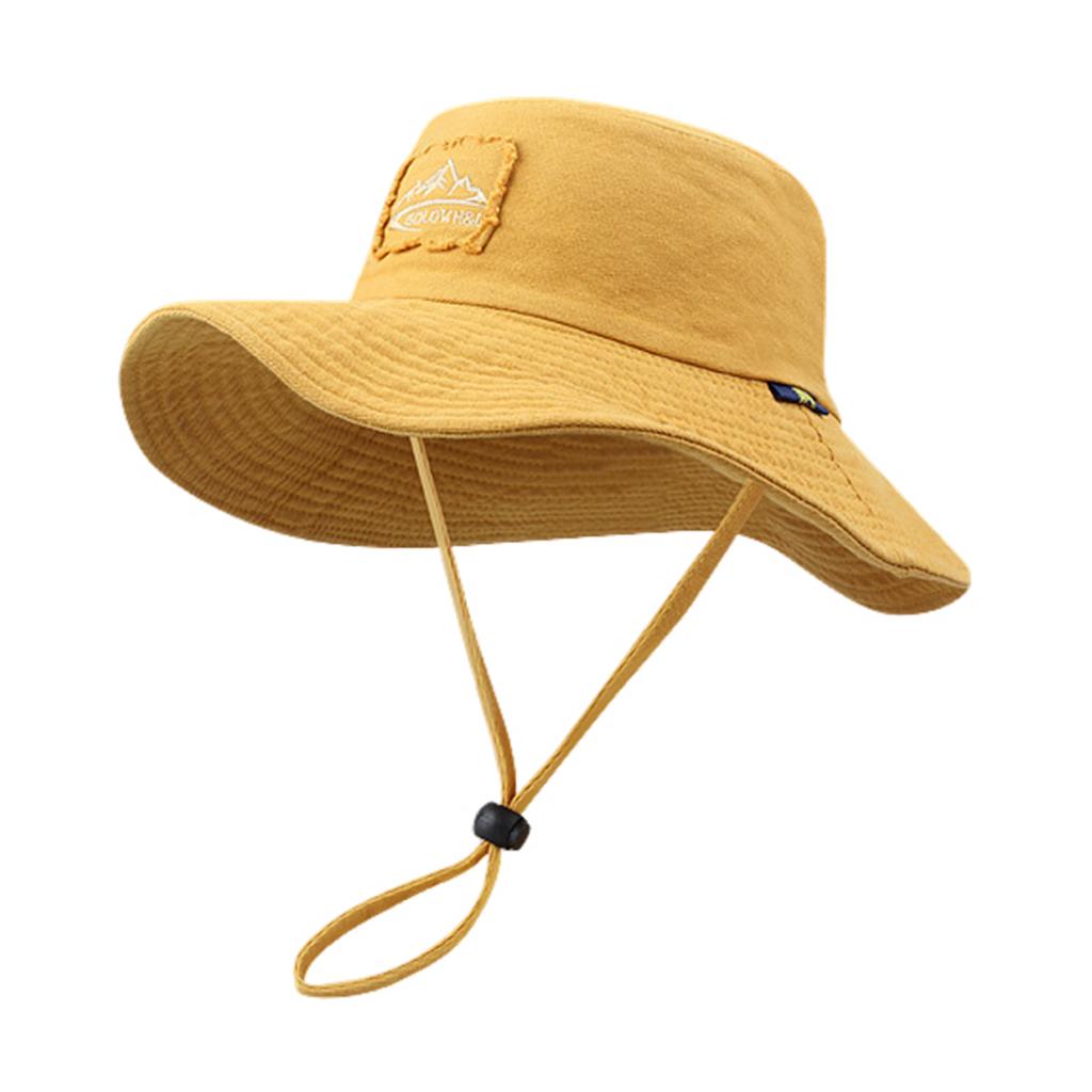 Summer Hiking Fisherman Hat Versatile Sun Shade Drawstring Fisherman Hats for Friend Family Neighbors Gift