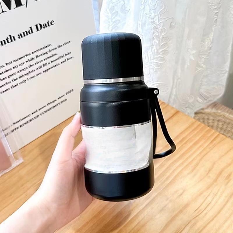 OLOEY Portable Stainless Steel Thermos Bottle