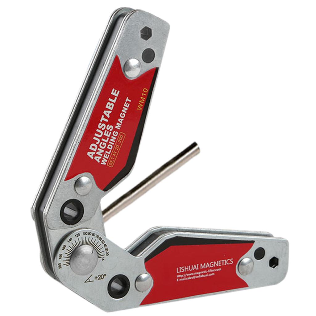 20°-200° Einstellbare Schweißmagnete Klemme Leistungsstarke Magnete Tragbar Für Professionellen Schweißer Hobbyist