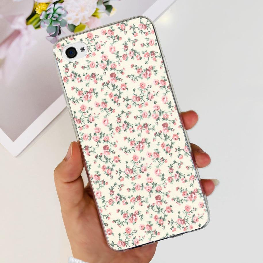 For Apple iPhone 4 Case Popular Flower Astronaut Clear Funda Soft Silicone Cover For iPhone 4s 4 S Bumper for iPhone4 Coque Capa