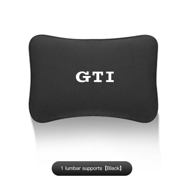Hijk1 Car Neck Pillow Seat Headrest Automatic Memory Cotton Protective Pad For VW Golf T‑Roc Tiguan Polo Passat T‑Cross Taigo ID.4