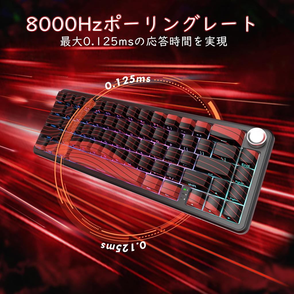 ATTACK SHARK X65PRO HE Magnetic Gaming Keyboard X11 Wireless Mouse Set 8000Hz Wired Charging Dock Included Connection 63g PBT Keycaps Adjustable