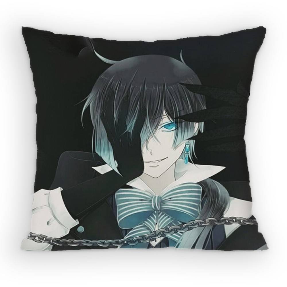 SHADOWS HOUSE Emilico Pillow Case Antidustmite Pillowcase Invisible zipper silky Sofa cushion cover for bedroom