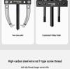 Crankshaft Pulley, Fan Blades, Gears, Steering Wheel, and Brake Bearing Puller Tool Set