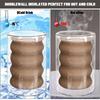 2 st 400 ml kaffekoppar dubbelväggiga glas kaffemuggar transparenta handgjorda värmebeständiga tekoppar glas för sommardrycker