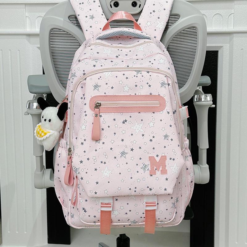 2025 New Japanese Polka Dot Small Backpack - Cute, Fresh Design for Girls, Perfect for Class and Commute.