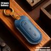 3 Bottons Luxury Leather Car Key Cover Case For Leading Ideal Li One Auto L9 L8 Lixiang   Accessories